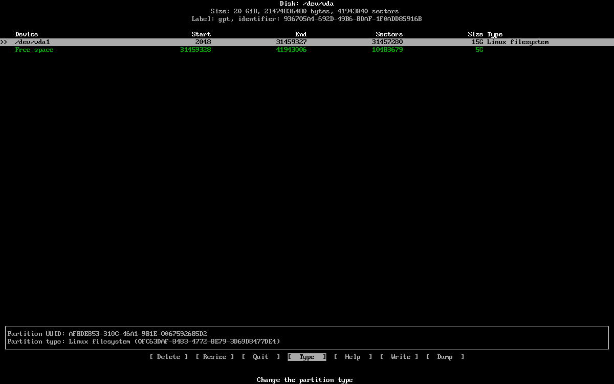 cfdisk-5